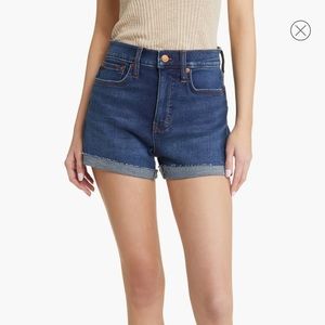 NWT: Madewell High-Rise Denim Short